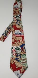 TABASCO Maroon, Multi-color Men's Tie - Tabasco